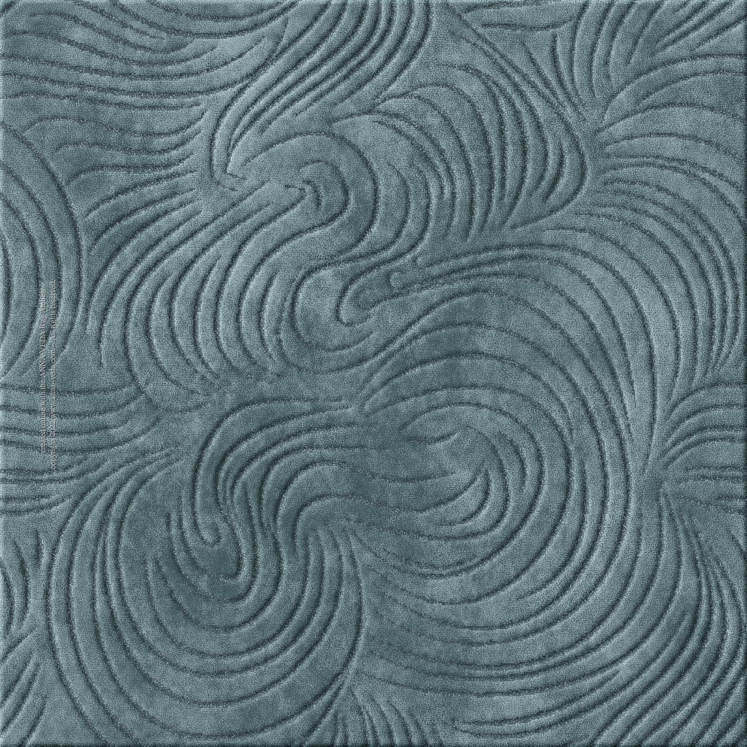 inspire 6557-springs - handmade rug, woven knot (India), 25x35 3ply quality