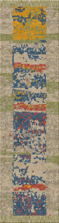 Anna-Veda 8798-ethno mio14- handmade rug, persian (India), 10x15 3ply quality