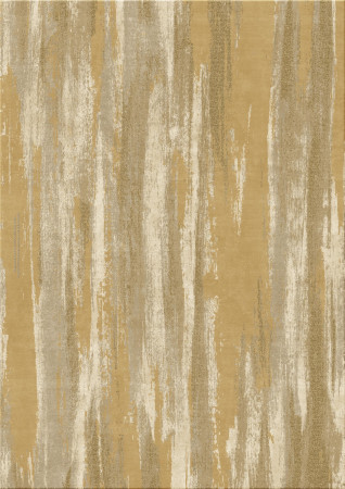 collectors edition 9772-uneven stripe - handmade rug,  tibetan (India), 100 knots quality