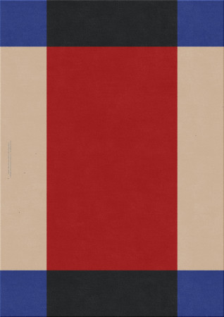 Bauhaus 10778-bauhaus08 - handmade rug, tufted (India), 24x24 5ply quality