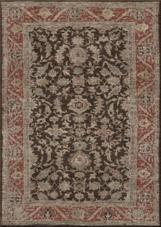 dal passato 11259-sultanabad - handmade rug,  tibetan (India), 100 knots quality