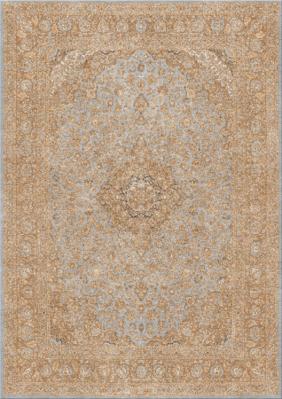 dal passato 11308-kashan - handmade rug, persian (India), 40x40 3ply quality