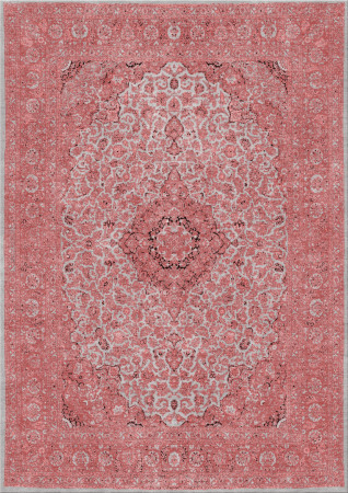 dal passato 11306-kashan - handmade rug, persian (India), 40x40 3ply quality