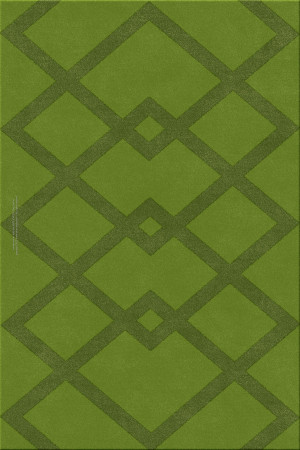 Anna-Veda 11387-carré - handmade rug, tufted (India), 24x24 5ply quality