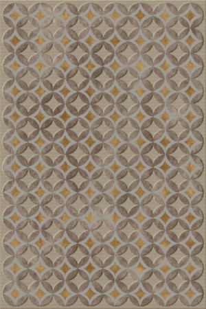 Anna-Veda 11691-carrelage - handmade rug, tufted (India), 24x24 5ply quality