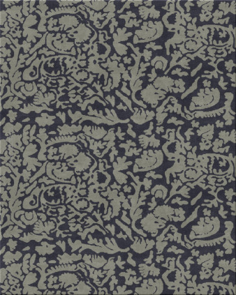 collectors edition 1671-Probes - handmade rug,  tibetan (India), 100 knots quality