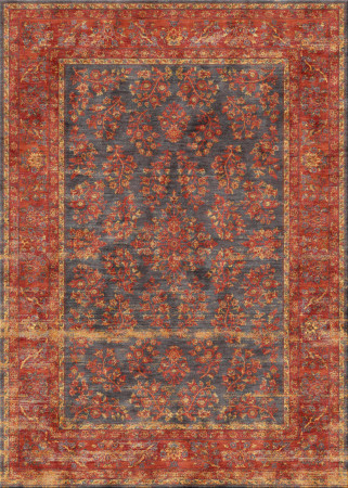 alto nodo 6594-sarough rebirth - handmade rug,  tibetan (India), 100 knots quality