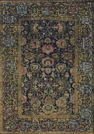 dal passato 9943-Sultanabad - handmade rug, persian (India), 40x40 3ply quality