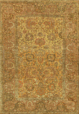 dal passato 7683-Sultanabad - handmade rug,  tibetan (India), 100 knots quality