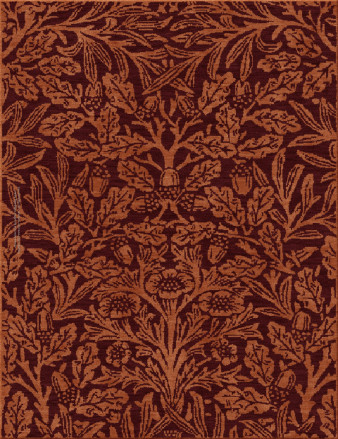 art nouveau 2700-wild bouquet - handmade rug, tufted (India), 24x24 5ply quality