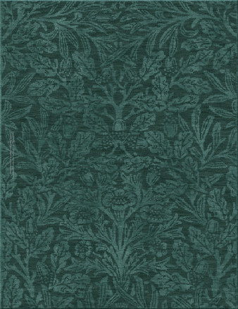art nouveau 3597-wild bouquet - handmade rug, tufted (India), 24x24 5ply quality