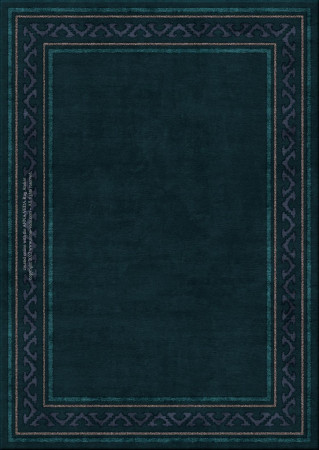 Anna-Veda 7785-ferrule meander- handmade rug,  tibetan (India), 60 knots quality