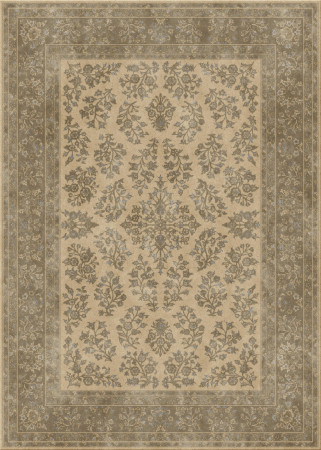 alto nodo 4266-fw002 Sarough- handmade rug, persian (India), 40x40 3ply quality