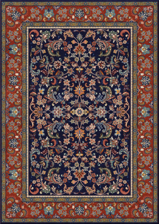 alto nodo 4277-keshan - handmade rug,  tibetan (India), 100 knots quality