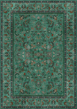 alto nodo 7929-keshan - handmade rug, persian (India), 40x40 3ply quality