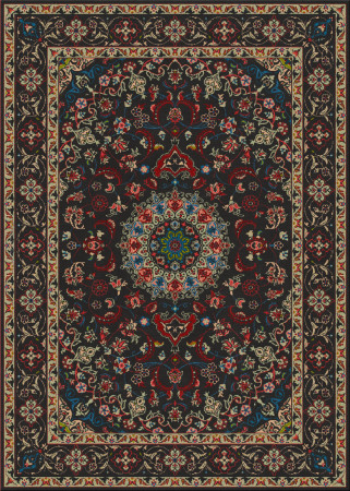 alto nodo 7821-Isfahan - handmade rug, persian (India), 40x40 3ply quality