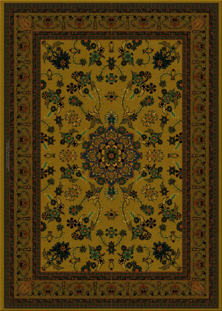 alto nodo 8028-fw109 - handmade rug, persian (India), 40x40 3ply quality