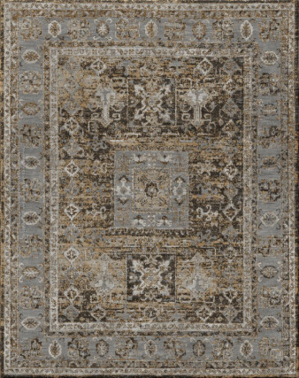 Anna-Veda 6543-kasack - handmade rug,  tibetan (India), 100 knots quality