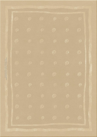 Memphis 6668-snail hype - handmade rug, tufted (India), 24x24 5ply quality