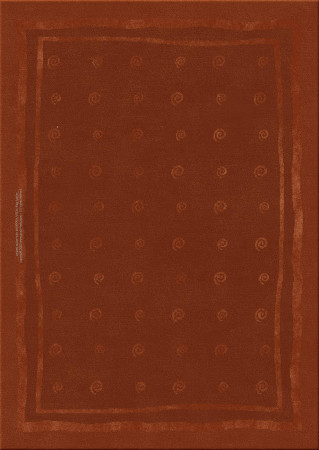 Memphis 4223-snail hype - handmade rug, tufted (India), 24x24 5ply quality