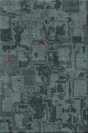 collectors edition 7640-lucent quarter - handmade rug,  tibetan (India), 60 knots quality