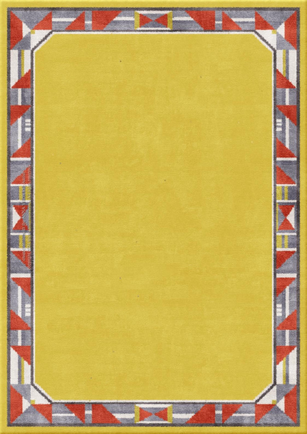 Bauhaus 10878-edition18 - handmade rug,  tibetan (India), 60 knots quality