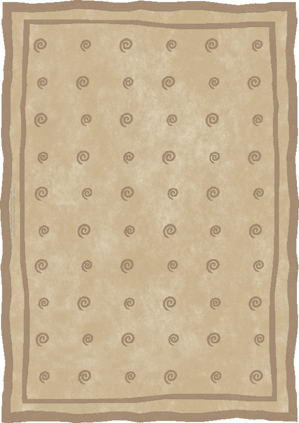 Memphis 12733-snail hype II - handmade rug, tufted (India), 24x24 5ply quality