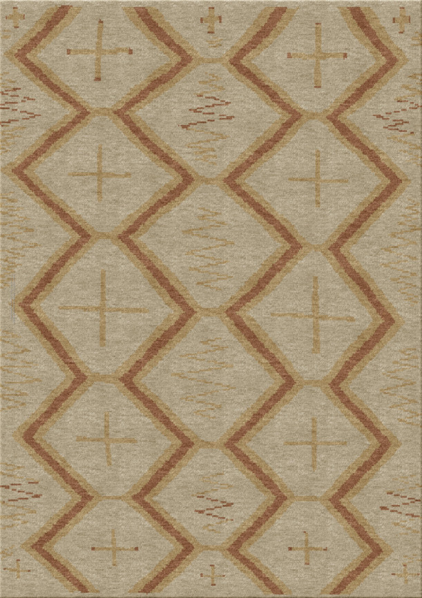 Ethno 10168-1850 - handmade rug, persian (India), 10x15 3ply quality