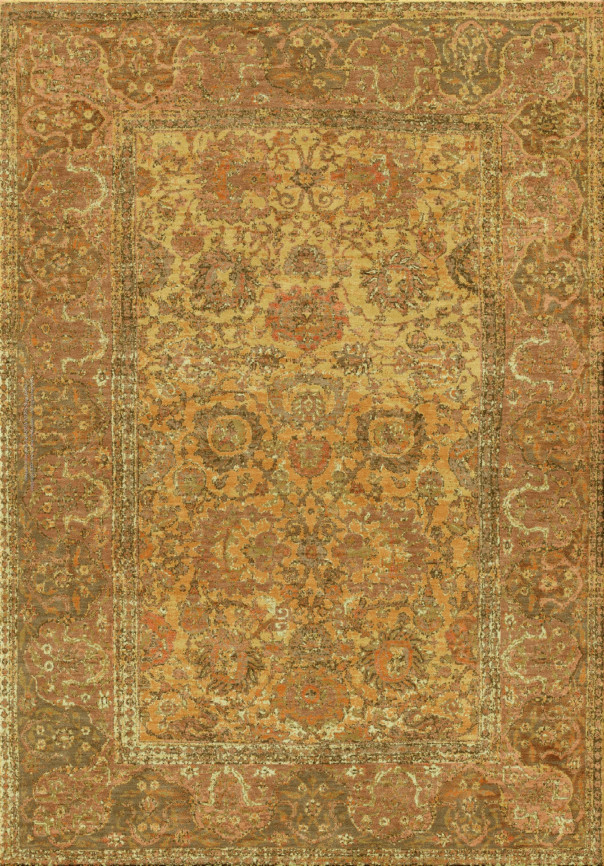dal passato 7683-Sultanabad - handmade rug,  tibetan (India), 100 knots quality