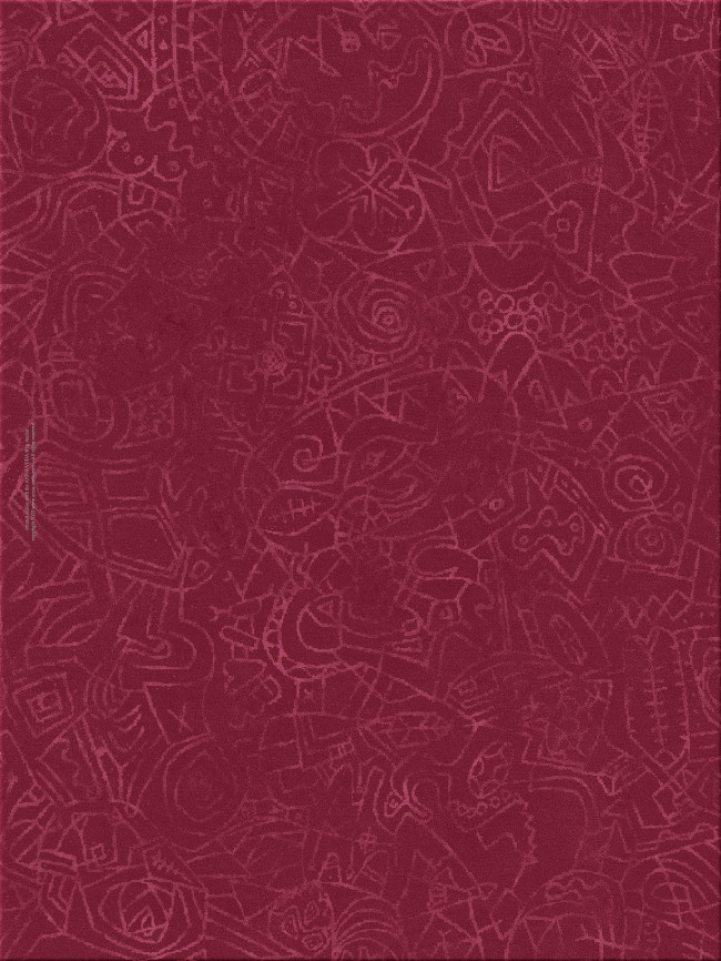 attitude 6884-artwork - handmade rug, tufted (India), 24x24 5ply quality